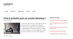 Desktop Screenshot of lysdesign.fr
